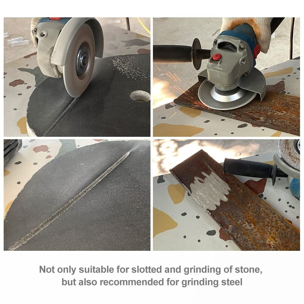 5-Inch Coarse Diamond Grinding Wheel - Ideal for Angle Grinders & Convex Shapes
