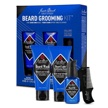 Load image into Gallery viewer, Luxury Beard Grooming Kit with Natural Oils &amp; Precision Tools - 6x2x5.25 Inches