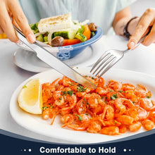 Load image into Gallery viewer, Heavy Weight Silverware Set for 12 - Elegant Dining Utensils for All Occasions