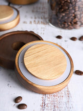 Load image into Gallery viewer, 17oz Borosilicate Glass Storage Jars with Bamboo Lids - Eco-Friendly Solution