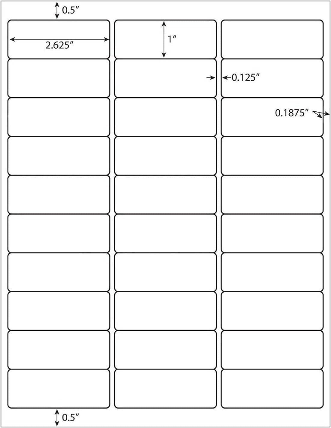 Bulk Matte Address Labels: 15000 Sheets for Efficient Labeling – Laser & Ink Jet