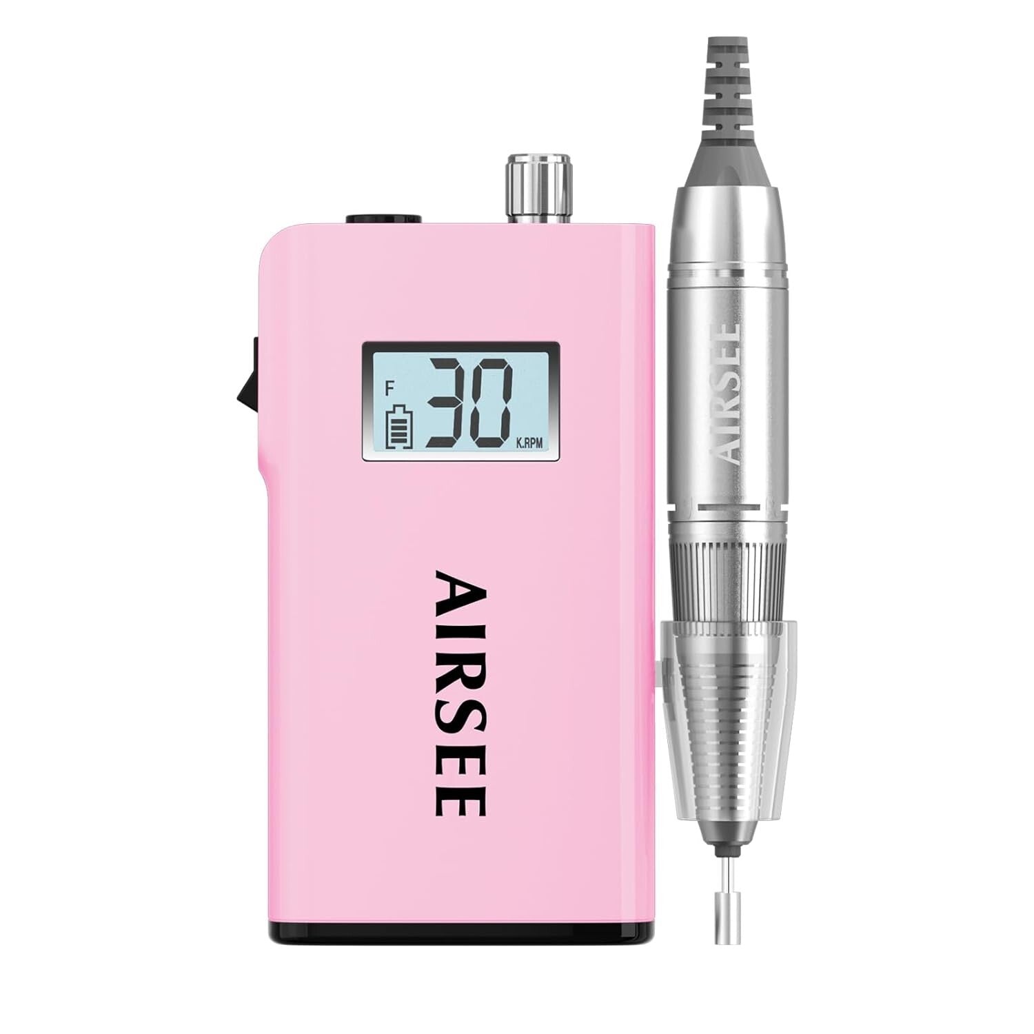 Versatile Nail Drill Machine - Cordless & Adjustable RPM for Precision Nail Care