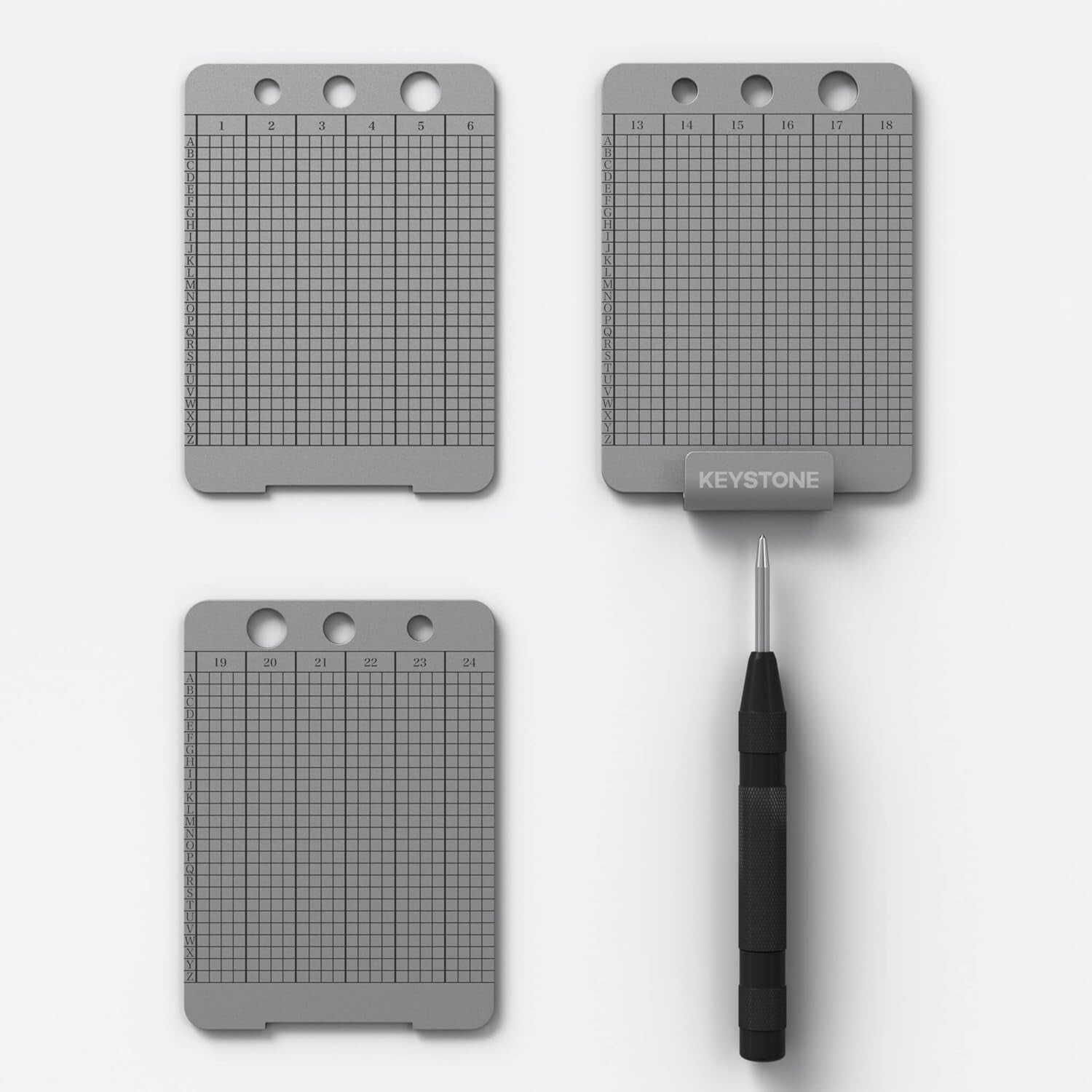 Fireproof Crypto Capsule Wallet for 24-Word Bitcoin Key Backup - Portable Design