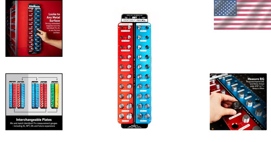 Elite Identibolt Pro XL – Magnetic Thread Identifier for Nuts & Bolts 9/16"-24mm