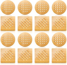 Load image into Gallery viewer, Stylish Bamboo Trivet Set of 16 - Heat Resistant Hot Pads for Kitchen &amp; Dining