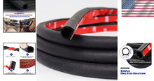 Load image into Gallery viewer, Self-Adhesive 40ft EPDM Rubber Seal Strip for Cars: Waterproof &amp; Shock Absorbing