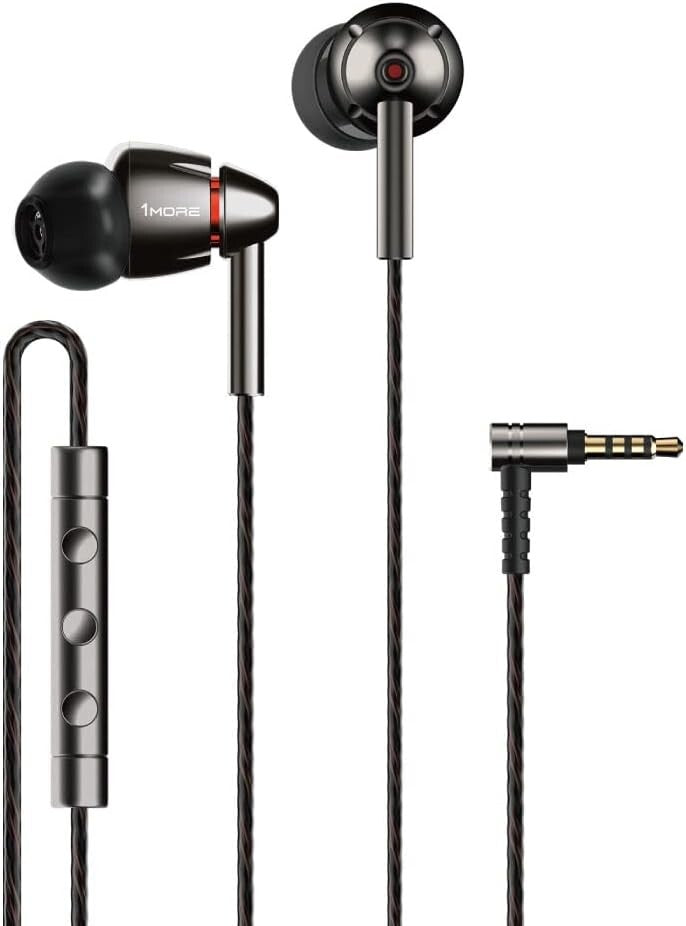 Elegant In-Ear Headphones with Aluminum Design - Perfect for Travel & Studio