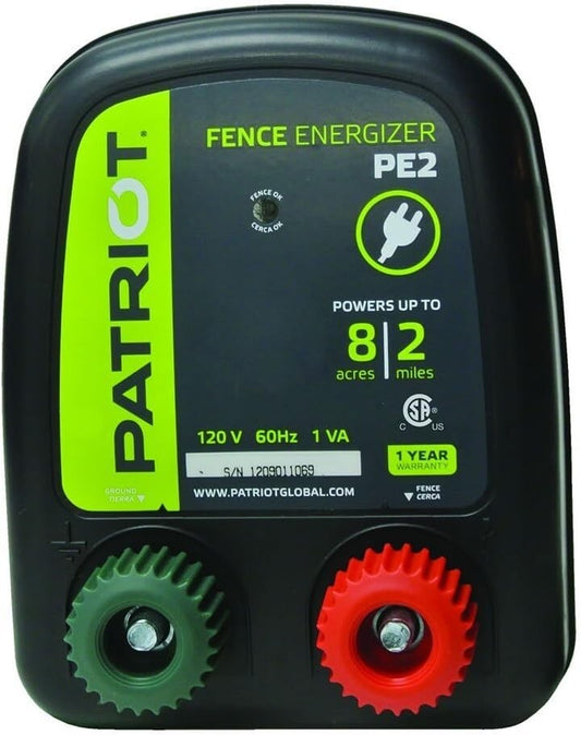 0.10 Joule Electric Fence Energizer with LED Display - Pet Containment Solution