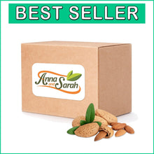 Load image into Gallery viewer, Whole Raw Almonds In Shell - 8 Lbs Natural Snack Box for Healthy Living