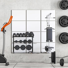 Load image into Gallery viewer, Versatile 16"x12" Frameless Wall Mirrors - 12 Piece Home Gym &amp; Living Room Set