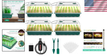 Load image into Gallery viewer, Seedling Starter Kit with Automatic Timer &amp; Humidity Control for Indoor Gardens