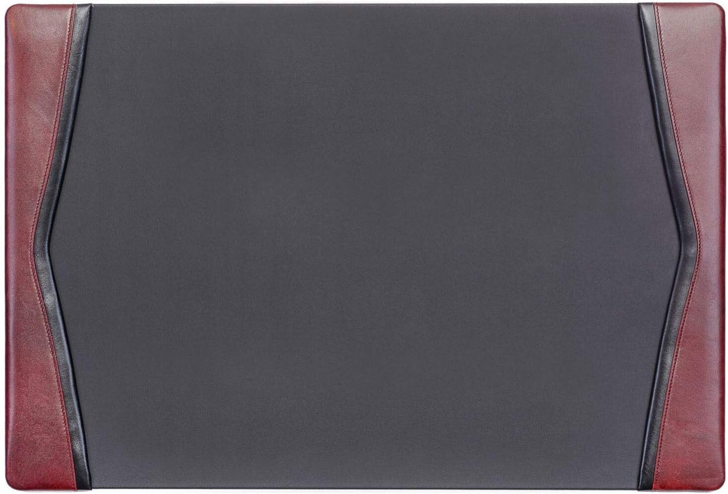 Sophisticated Executive Desk Pad - Top-Grain Leather with Velveteen Backing