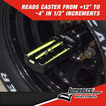 Load image into Gallery viewer, Aluminum Caster Camber Gauge for Optimal Vehicle Performance - Magnetic Fit