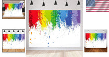 Load image into Gallery viewer, Lightweight Abstract Paint Splatter Backdrop, Ideal for Photo Booths (10x7ft)