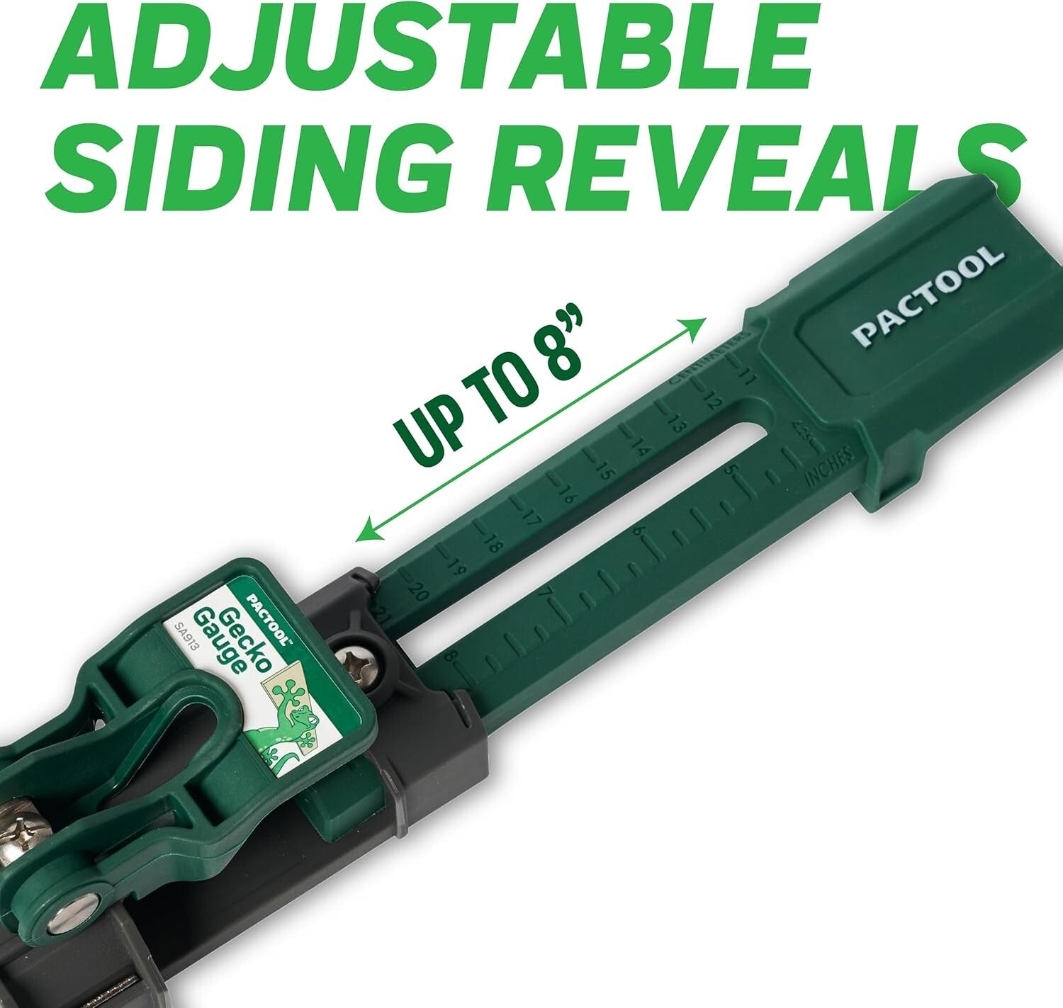Adjustable Siding Gauge for Contractors - Perfect for Hardie & LP SmartSide