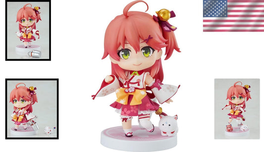 Hololive Production Sakura Miko Nendoroid: Compact Anime Figure with Accessories