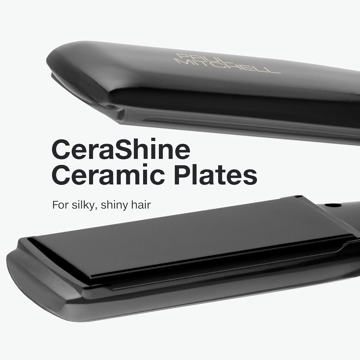 Cerashine Ceramic Flat Iron - Silky Hair Styling Tool with Custom Heat Control