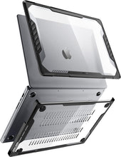 Load image into Gallery viewer, MacBook Pro 14 inch Rugged Hard Shell Case with Shock Absorber - Black