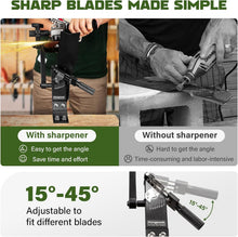 Load image into Gallery viewer, Versatile Lawn Mower Blade Sharpener with Balancer - Elevate Your Mowing Game