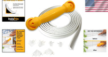 Load image into Gallery viewer, 10ft Premium White Caulk Strip Bundle - Mess-Free Application for Home Projects