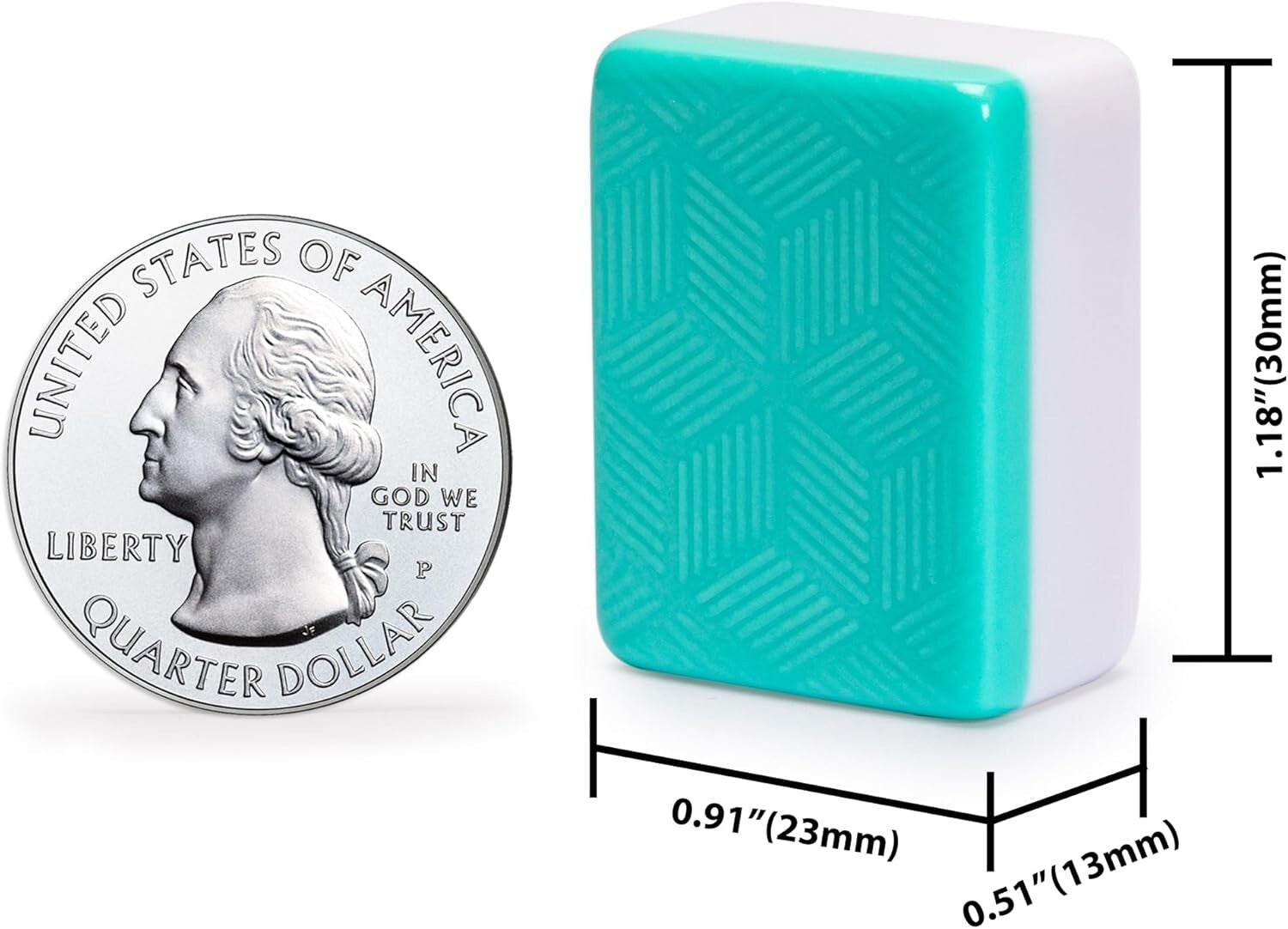 All-in-One American Mahjong Set with Nylon Carry Case, Tiles, & Pushers Included