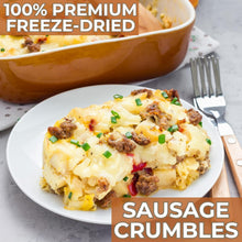 Load image into Gallery viewer, Long Shelf Life Freeze-Dried Sausage in #10 Can | USA-Made &amp; Natural Ingredients