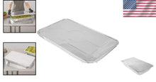 Load image into Gallery viewer, Heavy-Duty Foil Pan Lids for Steam Tables: 25 Disposable, Freezer-Safe Covers