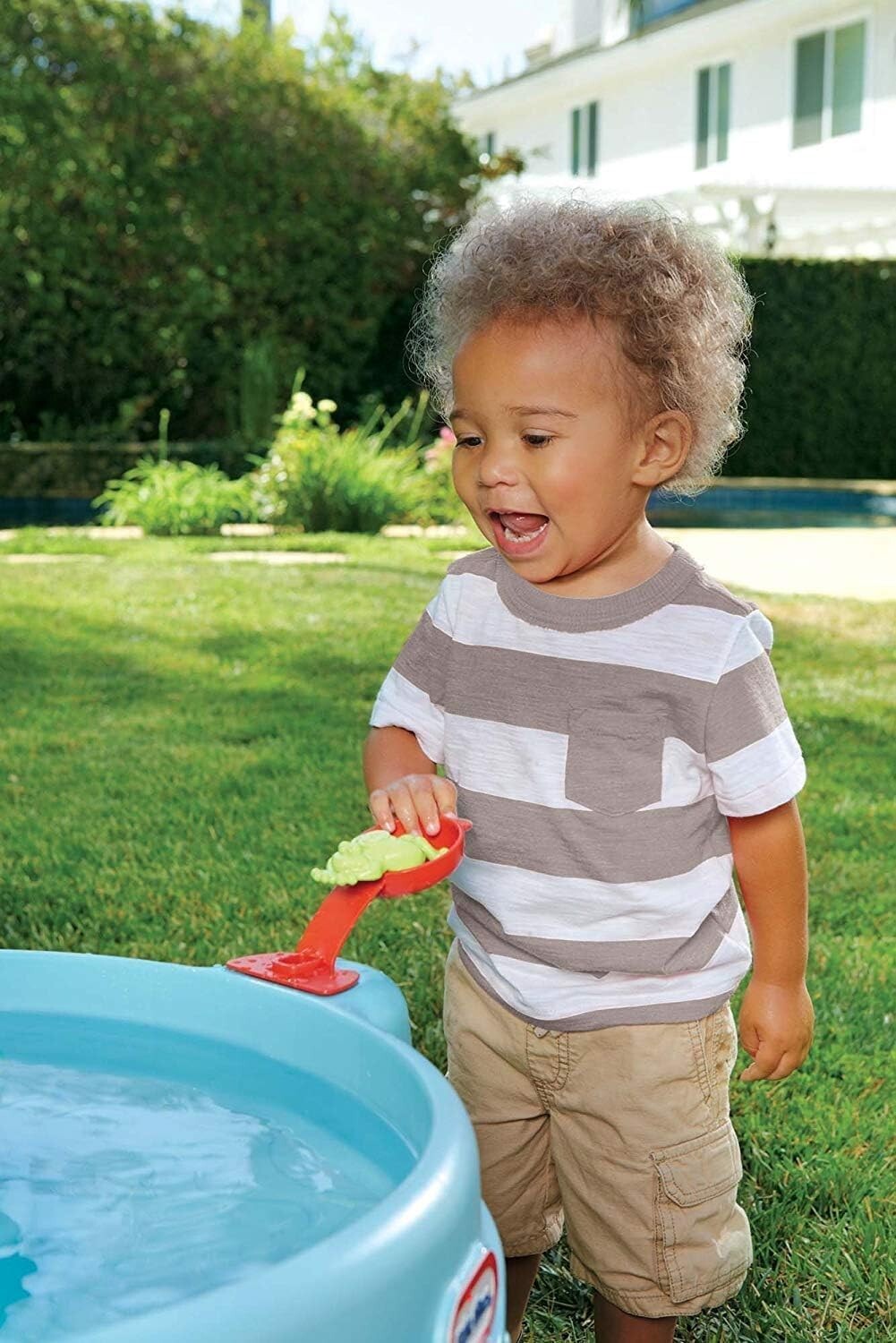 Interactive Fish 'n Splash Water Table with Fishbowl & 10 Play Accessories