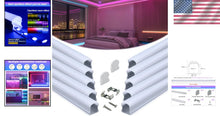 Load image into Gallery viewer, Premium U-Shaped LED Diffuser Channel - 10-Pack 3.3FT for Flawless Ambiance