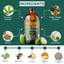 Load image into Gallery viewer, 2 Pack of Soursop Living Bitters (16 Oz Each) - Enhance Vitality Naturally