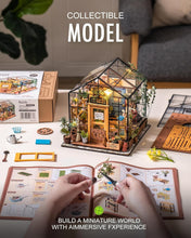Load image into Gallery viewer, Charming DIY Mini Greenhouse Kit with Furniture: Perfect Gift for Plant Lovers