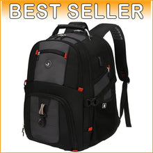 Load image into Gallery viewer, Extra Large 50L College &amp; Business Backpack with USB Charging - Fits 17" Devices