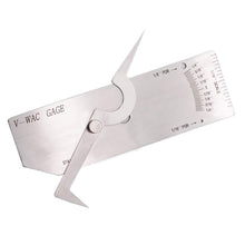 Load image into Gallery viewer, Professional Welding Measurement Tools Set: 6 Stainless Steel Gauges Included