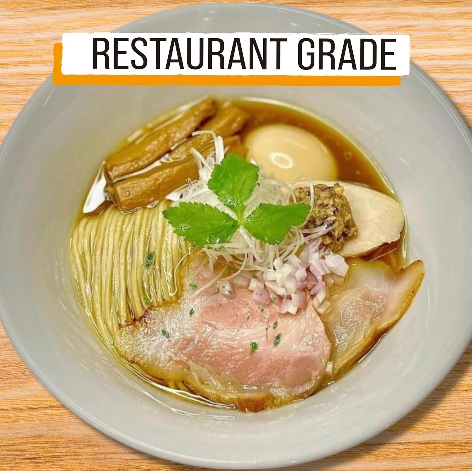 Gluten-Free Ramen Noodles Bulk Pack - 48 Plain Brown Rice Noodles, Low Sodium