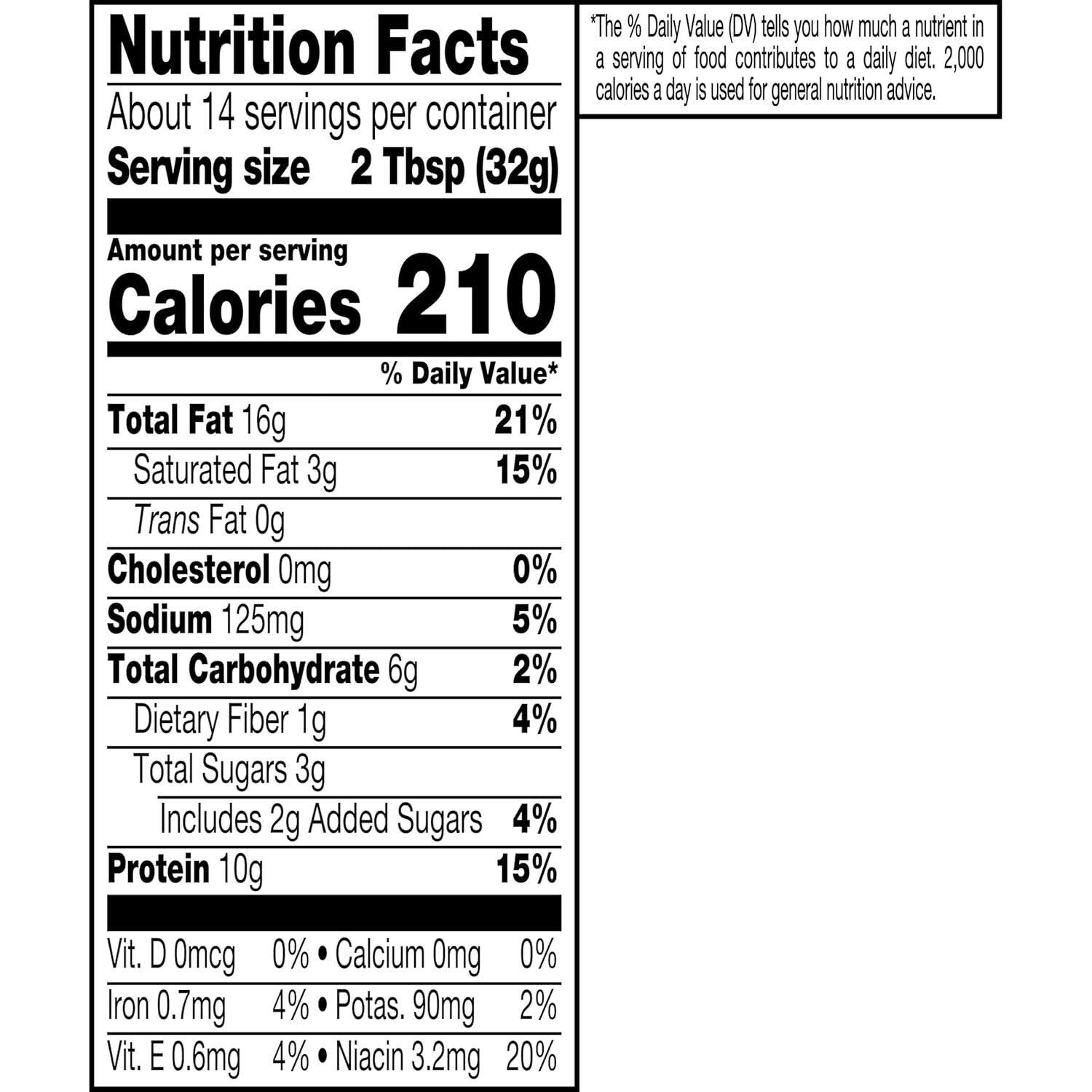 Chunky Peanut Butter with Plant Protein - 16oz Jar, 12 Pack, Gluten-Free