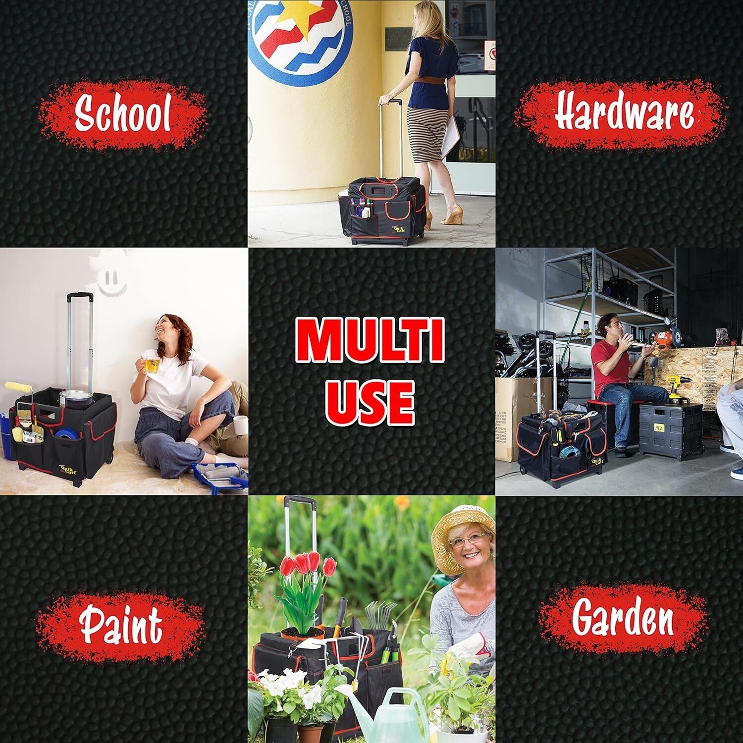 Compact dbest Quik Cart Bundle - Ideal for Outdoor Projects with 80 lb Capacity