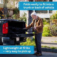 Load image into Gallery viewer, Maneuverable Trio Walker for Seniors - Adjustable Handles and Quick Collapse