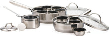 Load image into Gallery viewer, Perfectly Poached Eggs Made Easy - 6-Egg Poacher Set with Lid &amp; Non-Stick
