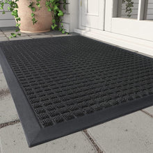 Load image into Gallery viewer, Low-Profile Welcome Mat - Durable Rubber Backed Indoor/Outdoor Doormat 24''x47''