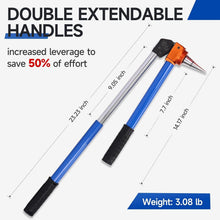 Load image into Gallery viewer, Manual PEX Expanding Tool Kit with Auto-Rotation for 1/2, 3/4 &amp; 1 Inch Fittings
