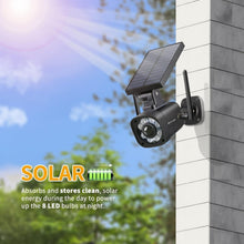 Load image into Gallery viewer, IP66 Waterproof Motion-Activated Dummy Cameras with Night Vision - Easy Install