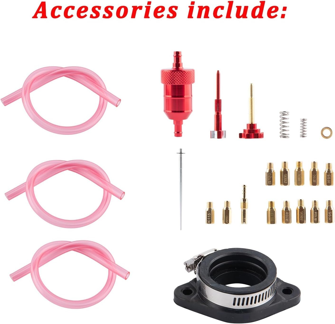 Race-Ready 21-34mm Carburetor with Jets for Motocross and UTV Applications