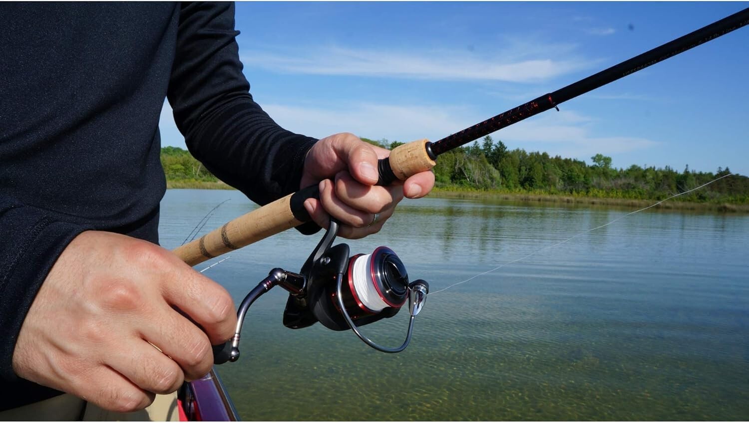 Ultra-Sensitive Elite Fishing Rod - 7' Multi-Color Design, Fast Action for Trout