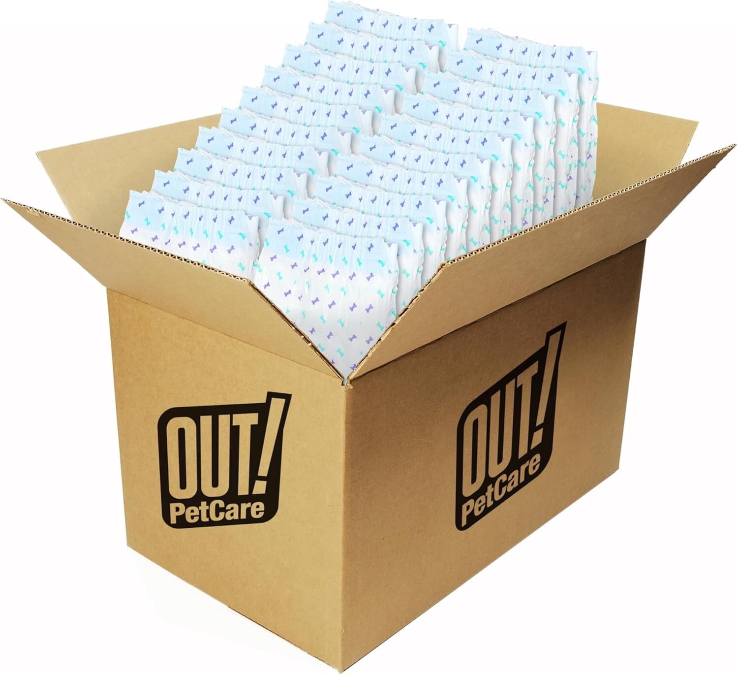 Petcare Disposable Dog Diapers for Female Dogs - Incontinence & Heat Cycle Aid