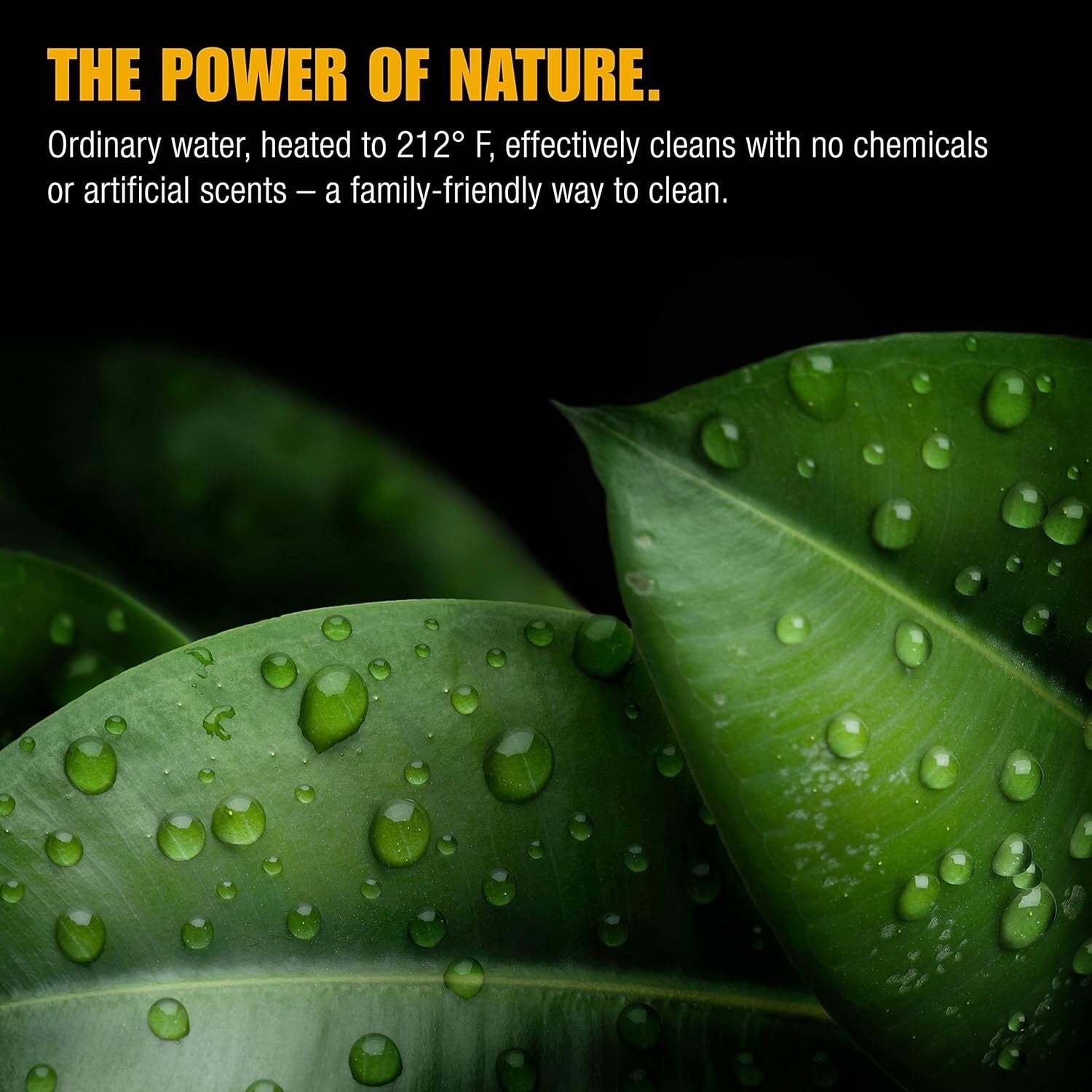 10-Minute Runtime Handheld Steam Cleaner with 11 Accessories - Perfect for Ho...