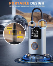 Load image into Gallery viewer, Essential 150PSI Air Compressor - Multi-Use for Tires, Balls &amp; Emergency Needs