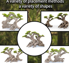 Load image into Gallery viewer, Aquarium Bonsai Tree Decor Dimensions 7"H - Enhanced Aesthetics for Aquascaping