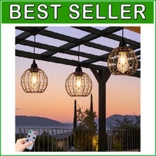 Load image into Gallery viewer, Stylish Bohemian Pendant Lights - Waterproof LED Chandelier for Outdoor Use