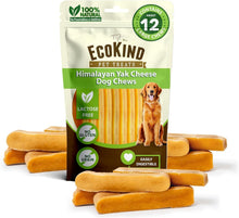Load image into Gallery viewer, EcoKind Yak Cheese Dog Chews - All-Natural 3 lb, Perfect for Aggressive Chewers