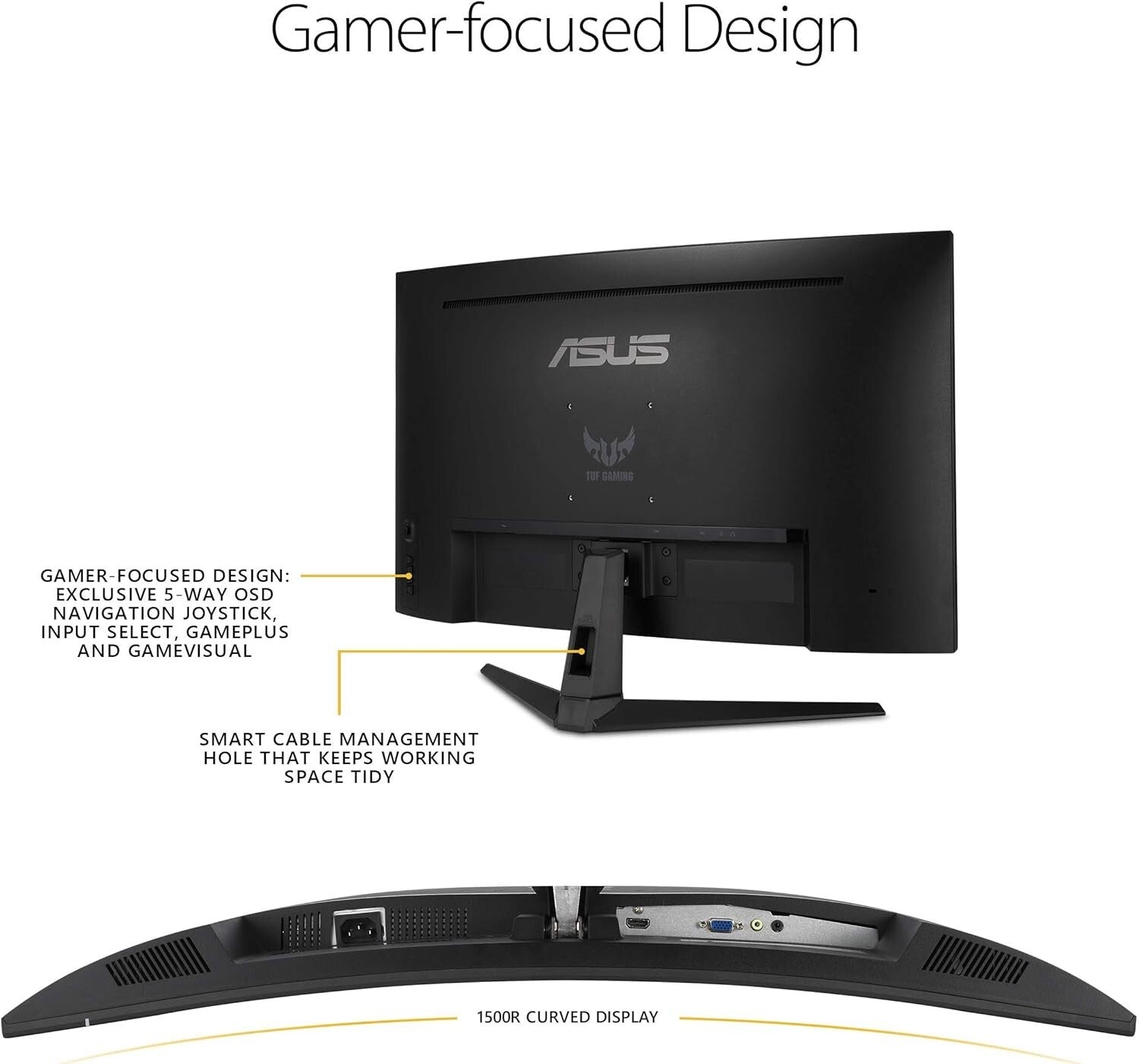 32-Inch Full HD Curved Monitor with 165Hz Refresh Rate for Ultimate Gaming